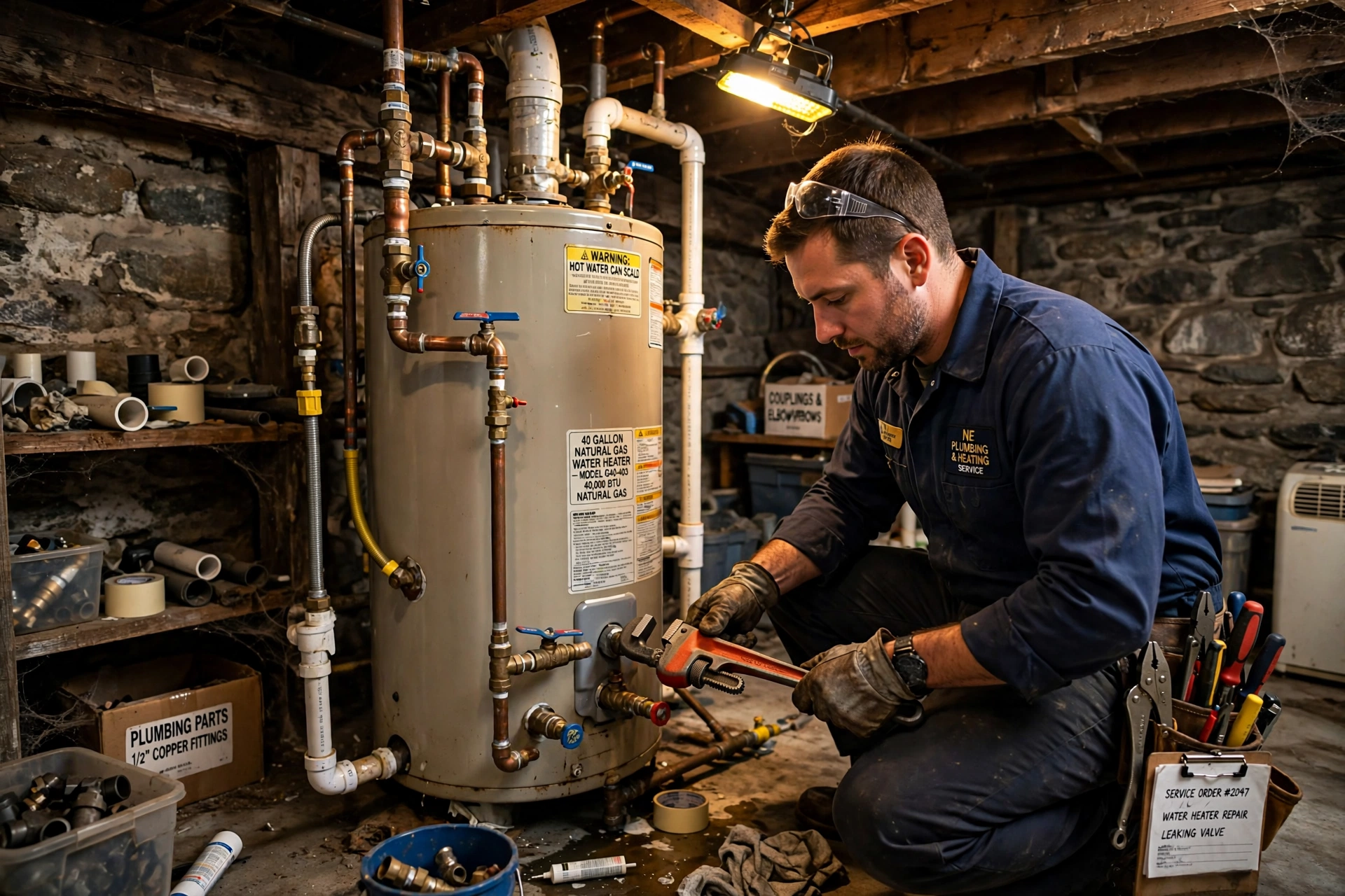 T&P Relief Valve Leaking? Causes, Dangers, and Fixes